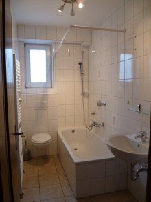 Badezimmer 4,5 Raum Wohnung am Molktemarkt nahe dem Konzerthaus